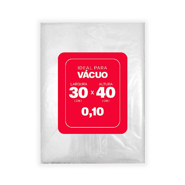 SACO PLAST.P/VACUO 15X25 0,10 C/1000