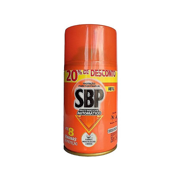 Refil Inseticida para Aparelho Automático 250mL SBP
