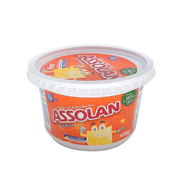 Sabão em Pasta Neutro 500g Assolan