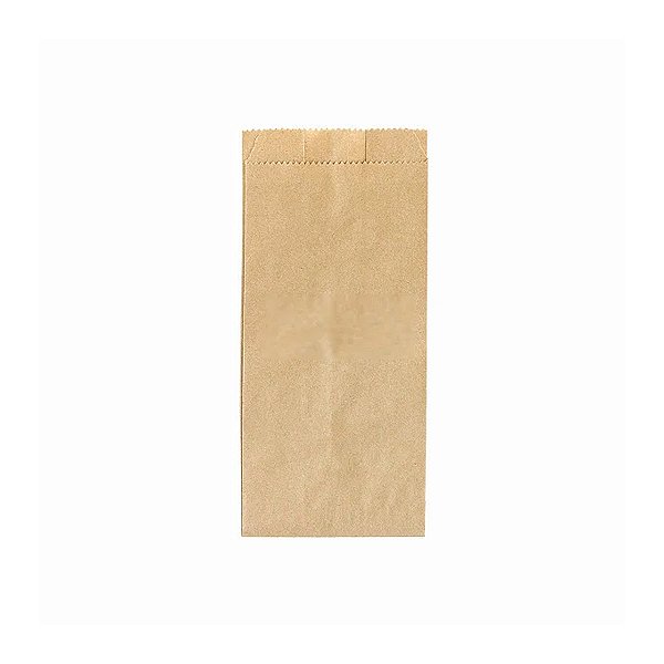Saco de Papel Kraft  2kg c/500und -  Nortpel