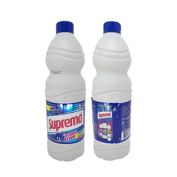 Agua Sanitaria Com Cloro Ativo 1lt -  Suprema