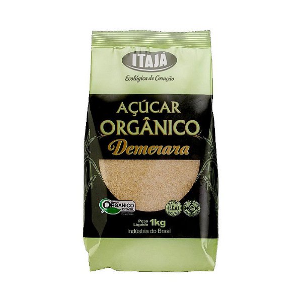 Açúcar Orgânico Demerara 1kg - Itajá