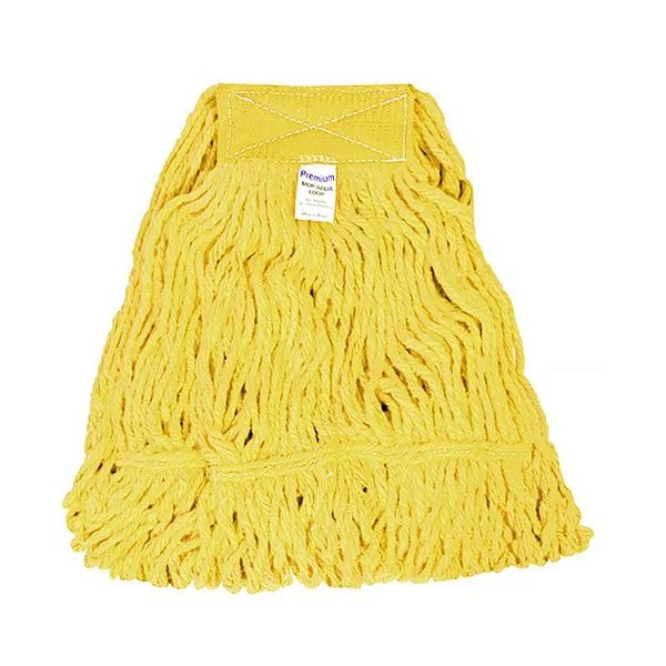 Refil para Mop Líquido com Ponta em Loop e Cinta Amarelo 400g Bralimpia
