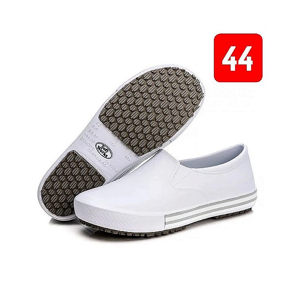 Tênis Antiderrapante BB80 Branco Nº 44 Soft Works