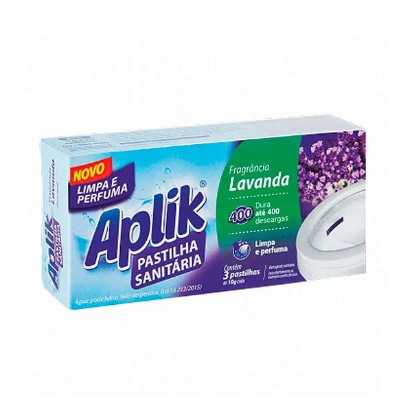 Pastilha Adesiva Lavanda com 3 unidades - Aplik