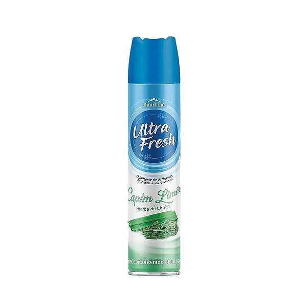 Odorizador Aerossol 400mL Capim-Limão UltraFresh