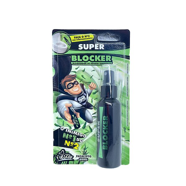 Bloqueador Odor Superblocker Eucalipto 60ml - Novo Frescor