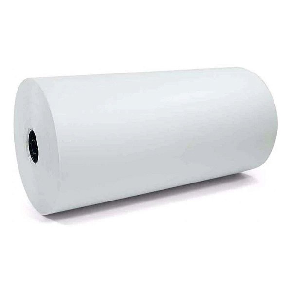 Bobina de Papel Branco Mono 40cm
