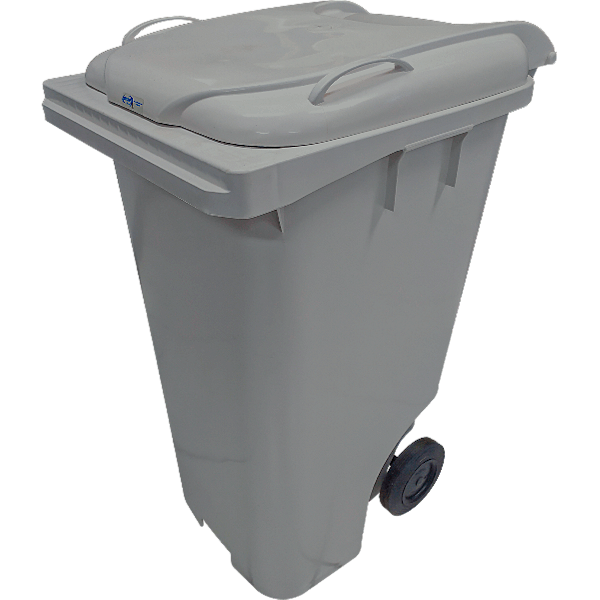 LIXEIRA CONTAINER 240L C/RODA CINZA LP
