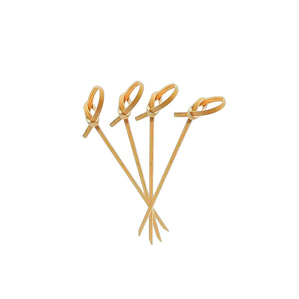 Espeto Aperitivo Bambu knotted sticks ¿ 9cm (50und) - Inoven
