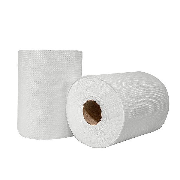 Papel Toalha Bobina Luxo 20cm x 200m 100% Celulose 6 Bobinas - Bio Paper
