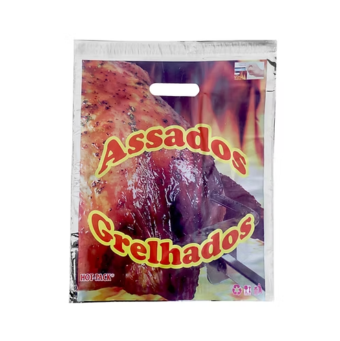EMBALAGEM TÉRMICA ASSADOS/GRELHA C/250