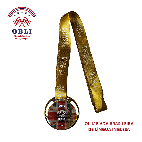 Medalha OBLI 2025.2 - OURO