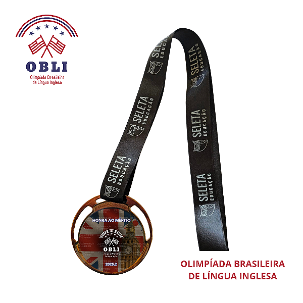 Medalha OBLI 2025.2 - HONRA AO MÉRITO