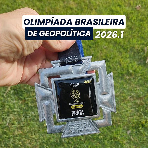 Medalha OBGP 2026.1 - PRATA
