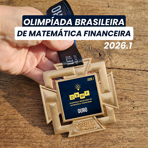 Medalha OBMF 2026.1 - OURO
