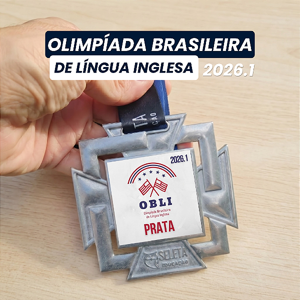 Medalha OBLI 2026.1 - PRATA