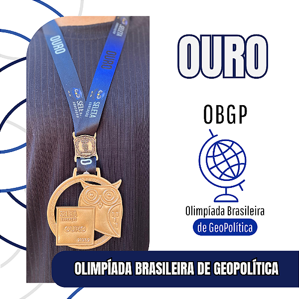 Medalha OBGP 2026.2 - OURO