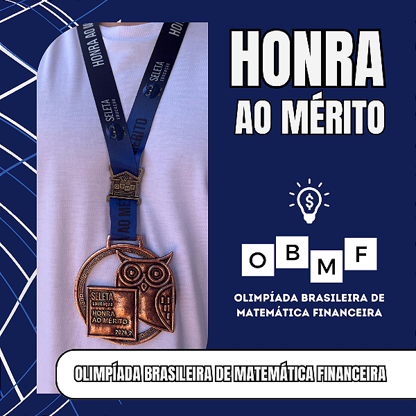 Medalha OBMF 2026.2 - HONRA AO MÉRITO