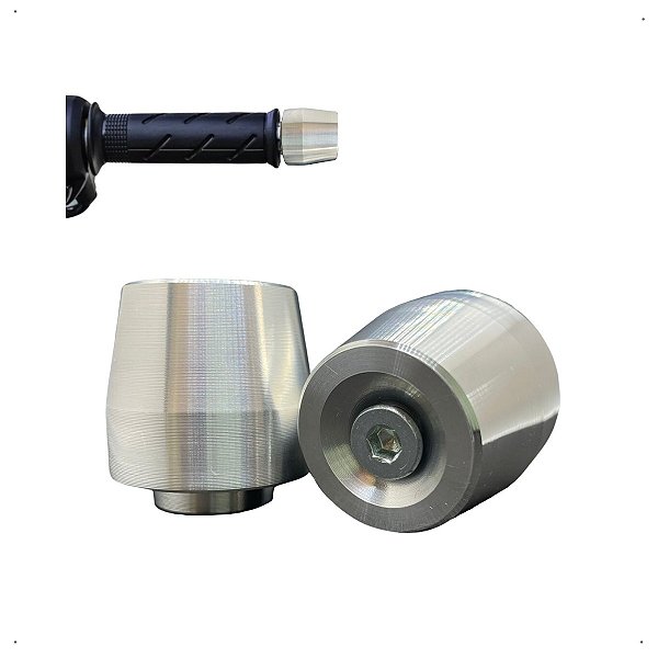 Peso Pezinho De Guidao De Moto Pcx 150 2019 2020 Cromado Par