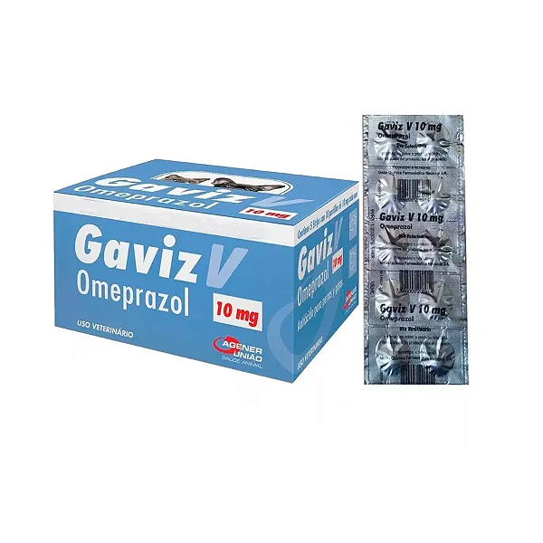 Gaviz V Omeprazol 10mg Strip Com 10 Comprimidos