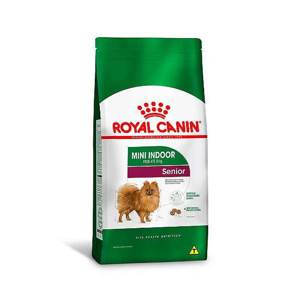 Royal Canin Cães Adultos Mini Indoor Senior 2,5 Kg