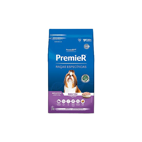 Raçao Premier Caes Adultos Racas Especificas Shih Tzu 1kg