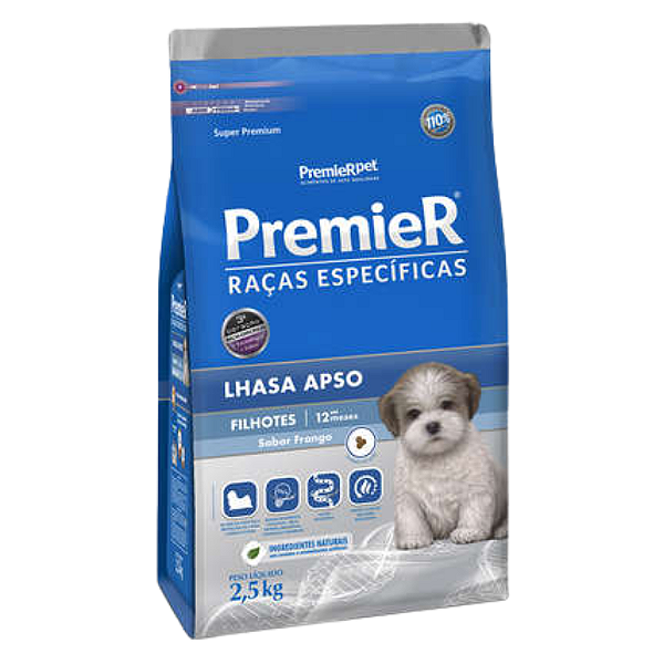 Raçao Premier Caes Filhotes Racas Especificas Lhasa Apso 2,5kg