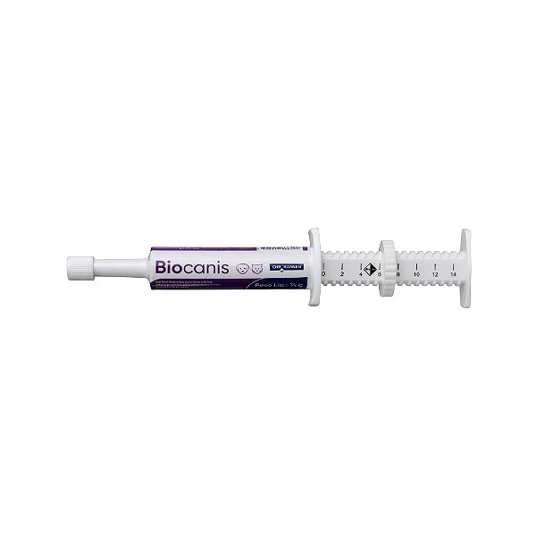 Suplemento Probiotico Biocanis gel Oral 14g