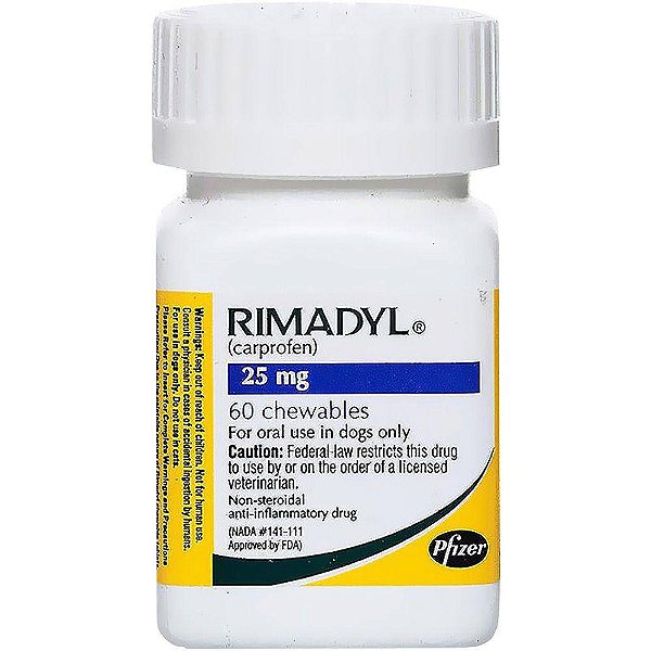 Anti-inflamatório Rimadyl 25mg 14 Comprimidos