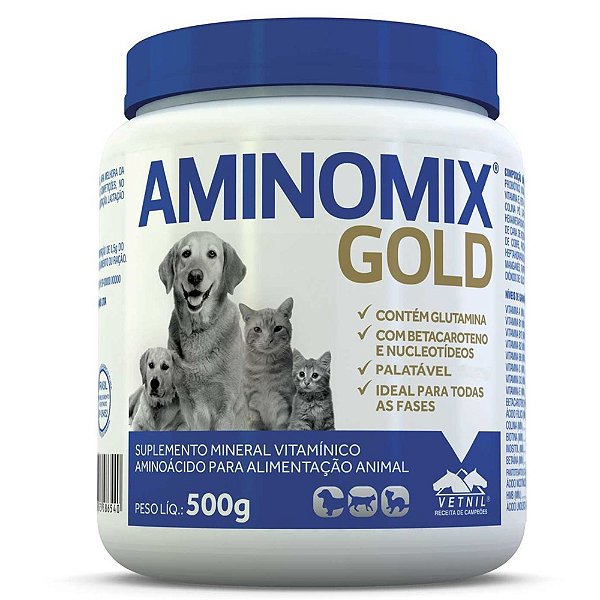 Suplemento Vitamínico Aminomix Gold 500g