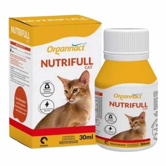 Suplemento Organnact Nutrifull Cat 30ml