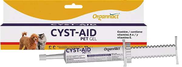 Suplemento Organnact Cyst-aid Pet Gel  27ml