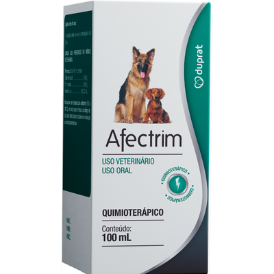 Antibiótico Afectrim Cães E Gatos Duprat 100ml