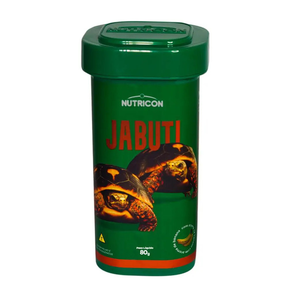 Ração Jabuti Nutricon 80 g