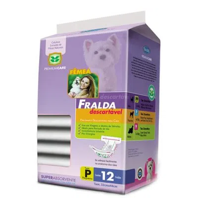 Fralda Descartavel P 12un