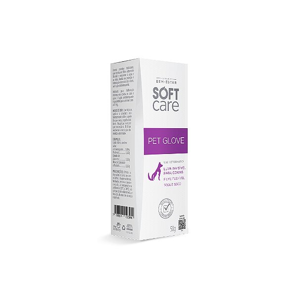 Loção Protetora Hidratante Soft Care Pet Glove Para Cães E Gatos 50g