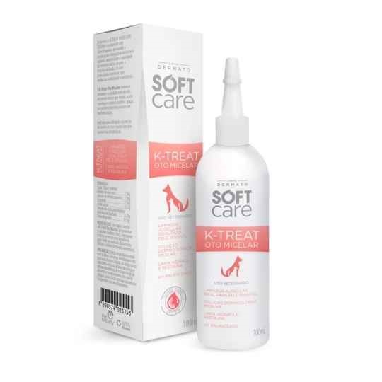 Limpador Auricular Soft Care K-treat Oto Micelar Para Cães E Gatos 100ml