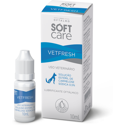 Colírio Soft Care Vetfresh Cães E Gatos 10ml