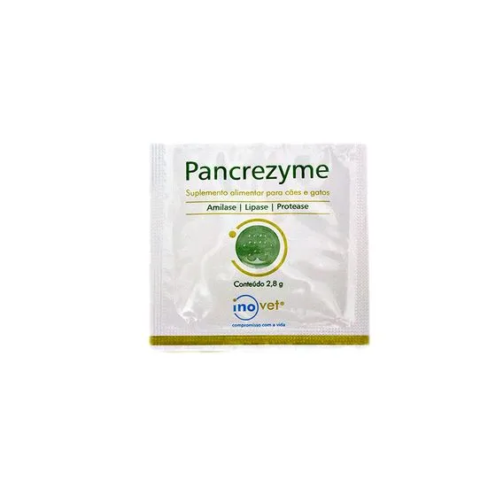 Suplemento Alimentar Pancrezyme Sache Inovet 2,8 G