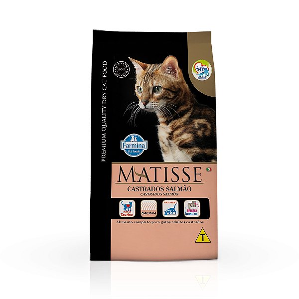 Matisse Gato Castrados Salmao 7,5 Kg