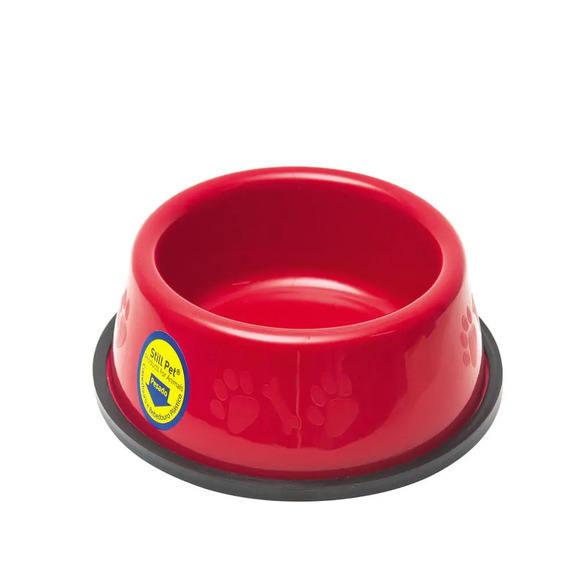 Comedouro e Bebedouro Pesado Still Pet Tudo Pet Vermelho 1,5 L