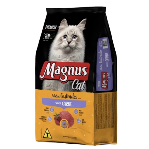 Magnus Gato Castrado Carne 10 Kg