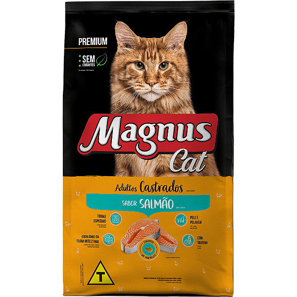 Magnus Gato Castrado Salmao 10 Kg