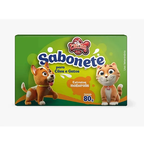 Sabonete Extratos Naturais Catdog 80g