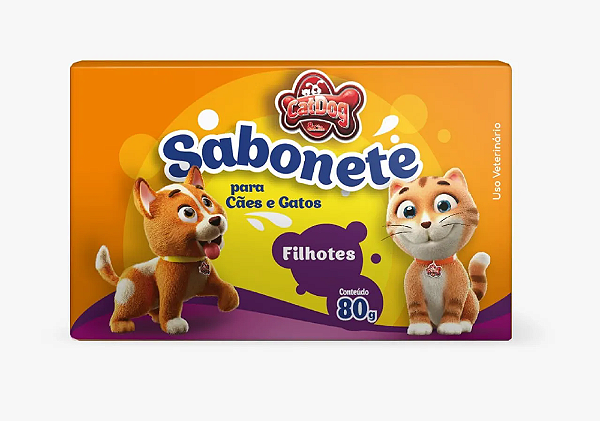 Sabonete Catdog Filhotes 80g