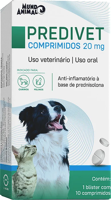 Predivet 20mg Com 10comprimidos
