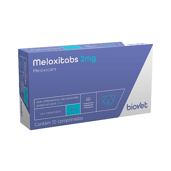 Anti-inflamatório Meloxitabs 2,0mg 10comp
