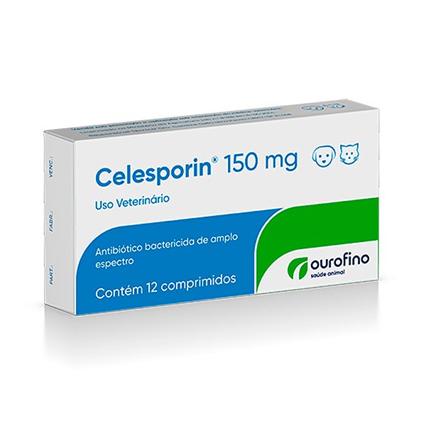 Celesporin 150 Mg Ourofino