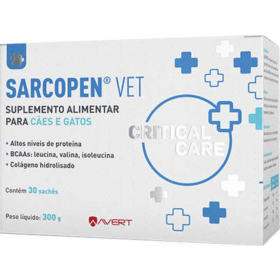 Suplemento Avert Sarcopen Vet Cães E Gatos 30 Sache